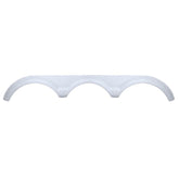 Icon 12043 Triple Axle Fender Skirt FS2043 for Dutchmen - Polar White